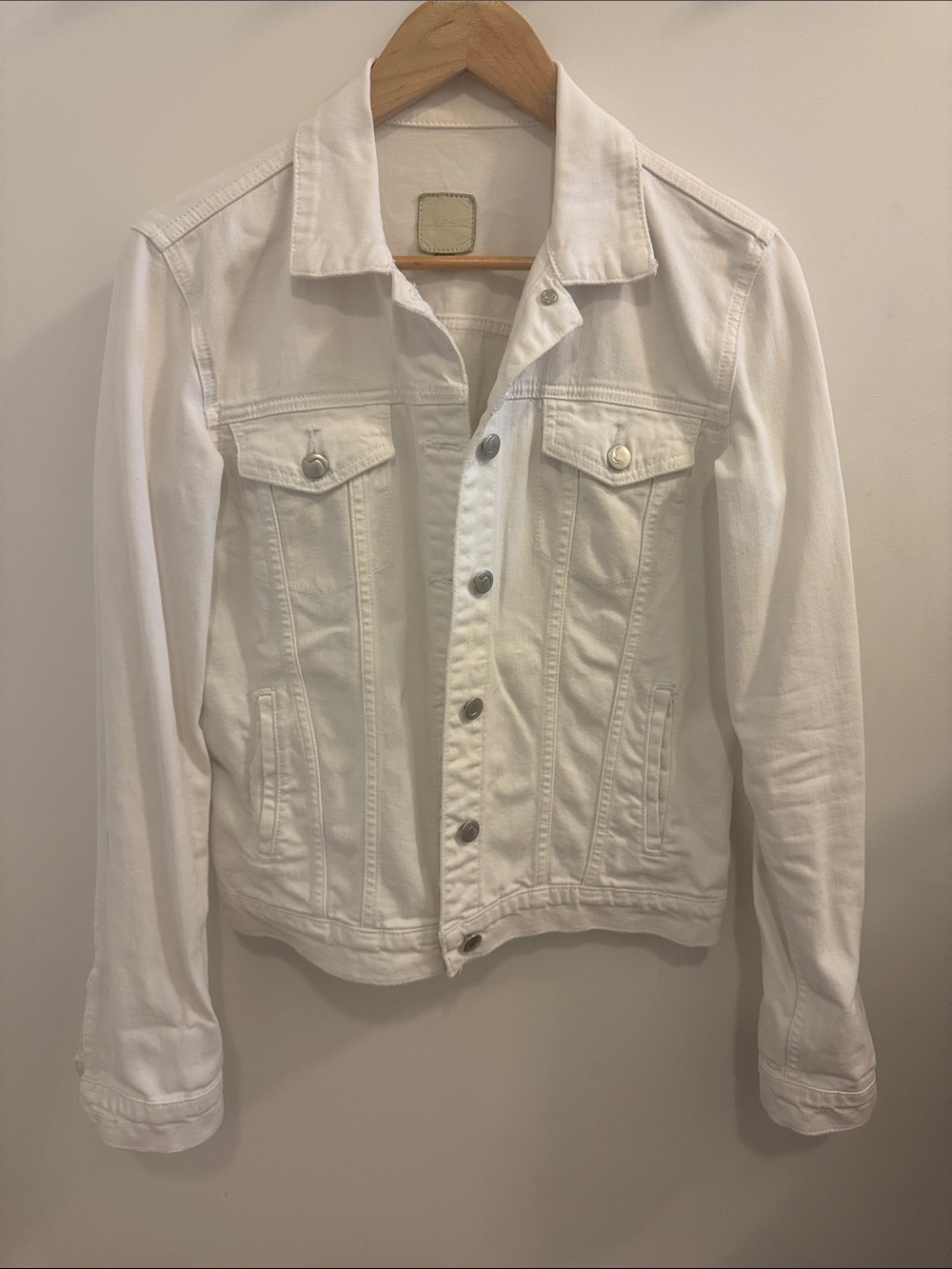 Joe’s Classic White Denim Jacket - Women